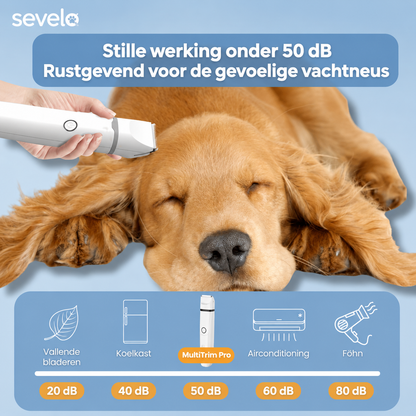 MultiTrim™ Pro – De stressvrije 4-in-1 hondentrimmer