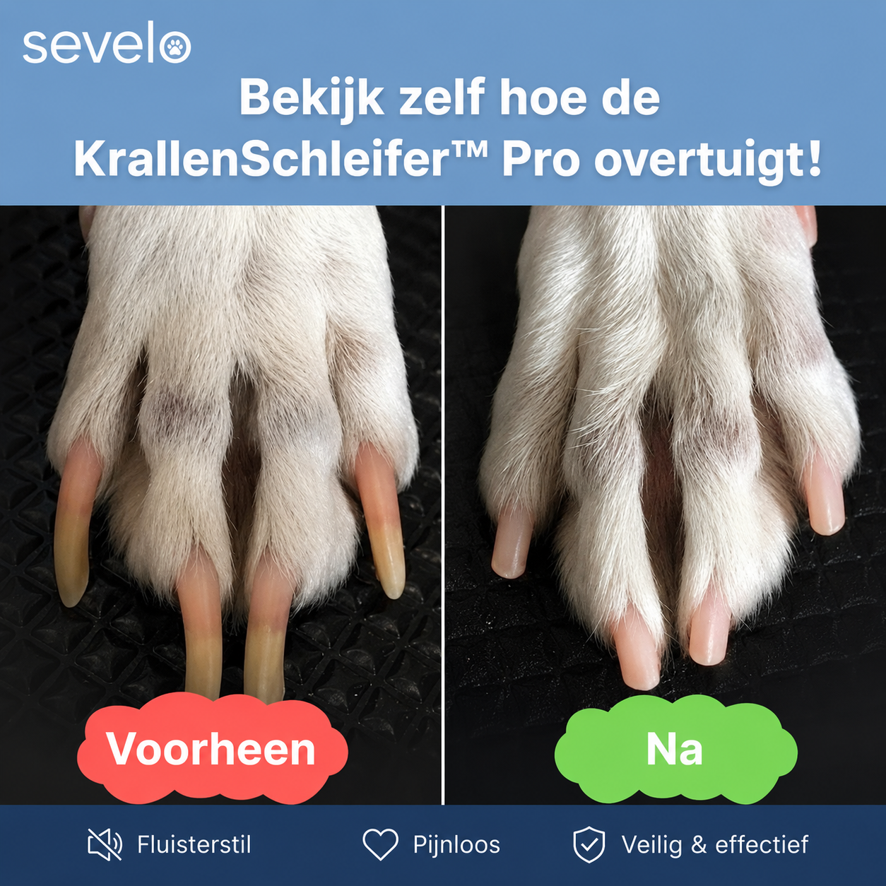 Sevelo™ Pro Salon – Stressvrije nagelverzorging voor honden
