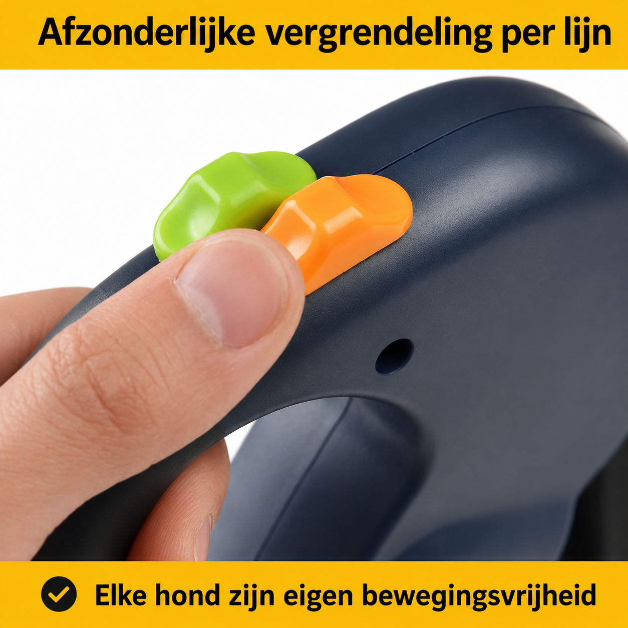 WandelMaat Duo™De dubbele hondenriem met 360° draaimechanisme