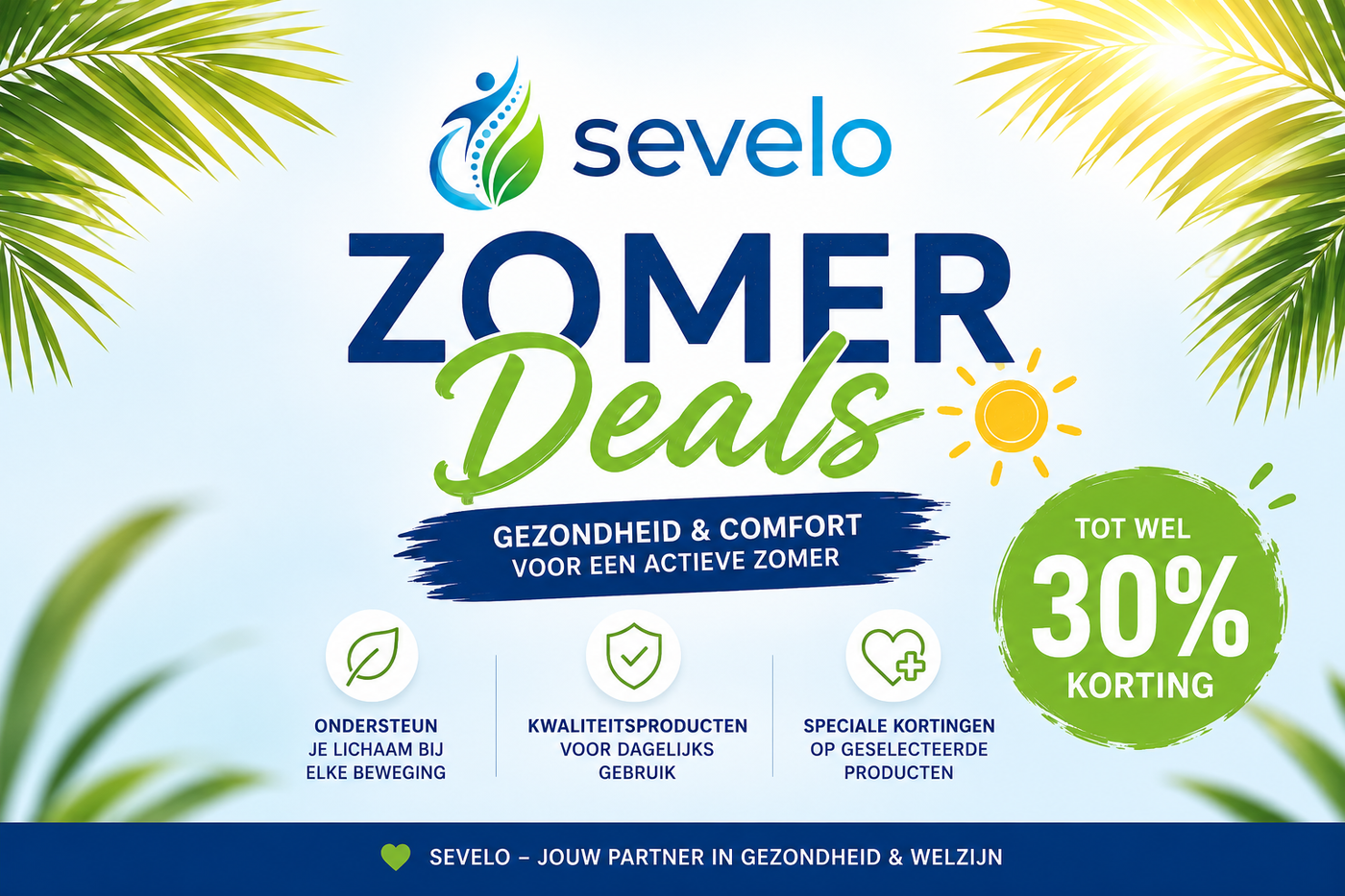 Zomer sale! Profiteer van onze grootste kortingen.