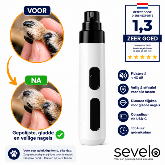 Sevelo™ Pro Salon – Stressvrije nagelverzorging voor honden
