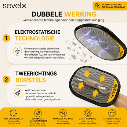 sevelo™ haren verwijder handschoen