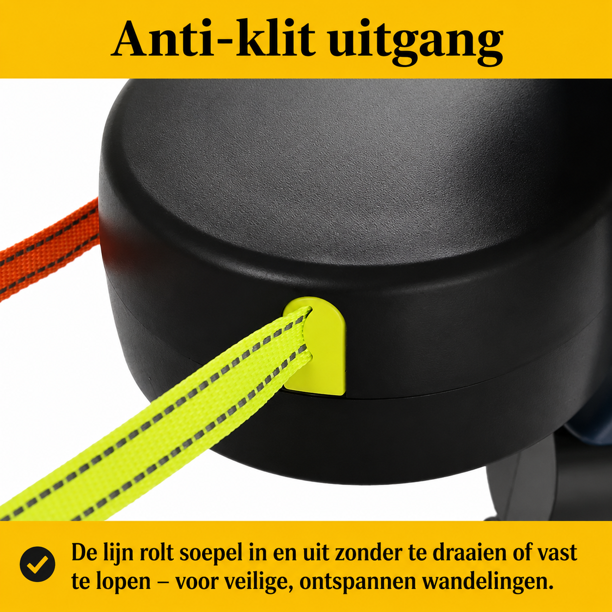 WandelMaat Duo™De dubbele hondenriem met 360° draaimechanisme