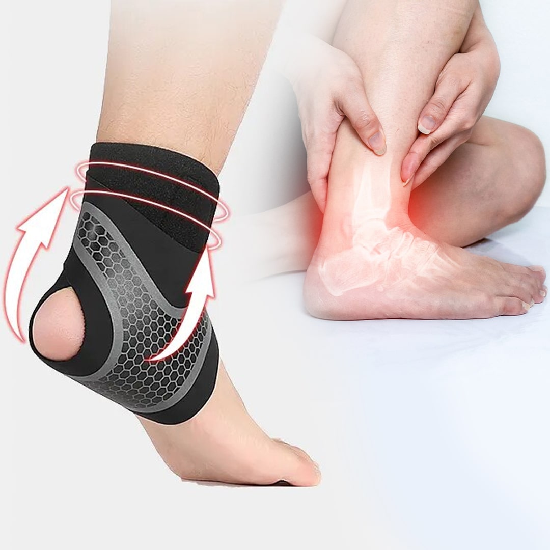 AnklePro™ Elastische siliconen enkelbeschermer