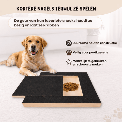 Krabmat™ | De Slimme Oplossing voor Lange Hondennagels.