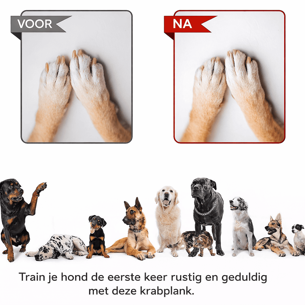 Krabmat™ | De Slimme Oplossing voor Lange Hondennagels.
