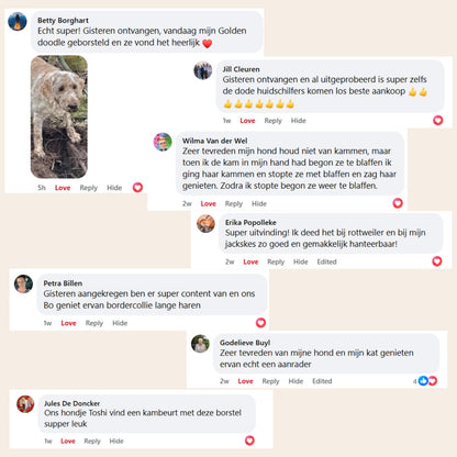 Sevelo® Steami Pro - Professionele Vachtverzorgings Borstel voor Huisdieren