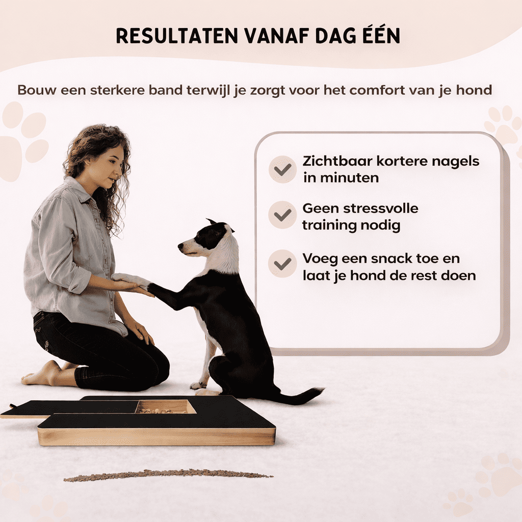 Krabmat™ | De Slimme Oplossing voor Lange Hondennagels.