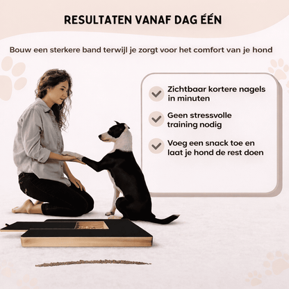 Krabmat™ | De Slimme Oplossing voor Lange Hondennagels.