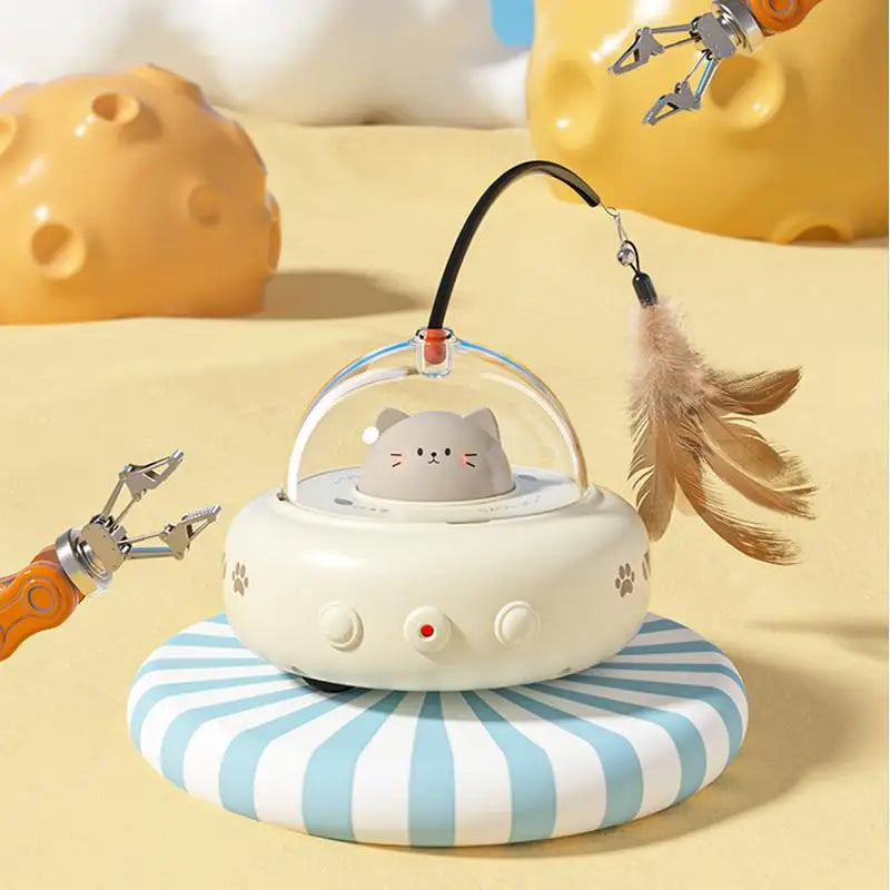 Kat-ufo™ | Het Huisdierenspeeltje voor Achtervolging en Jacht!