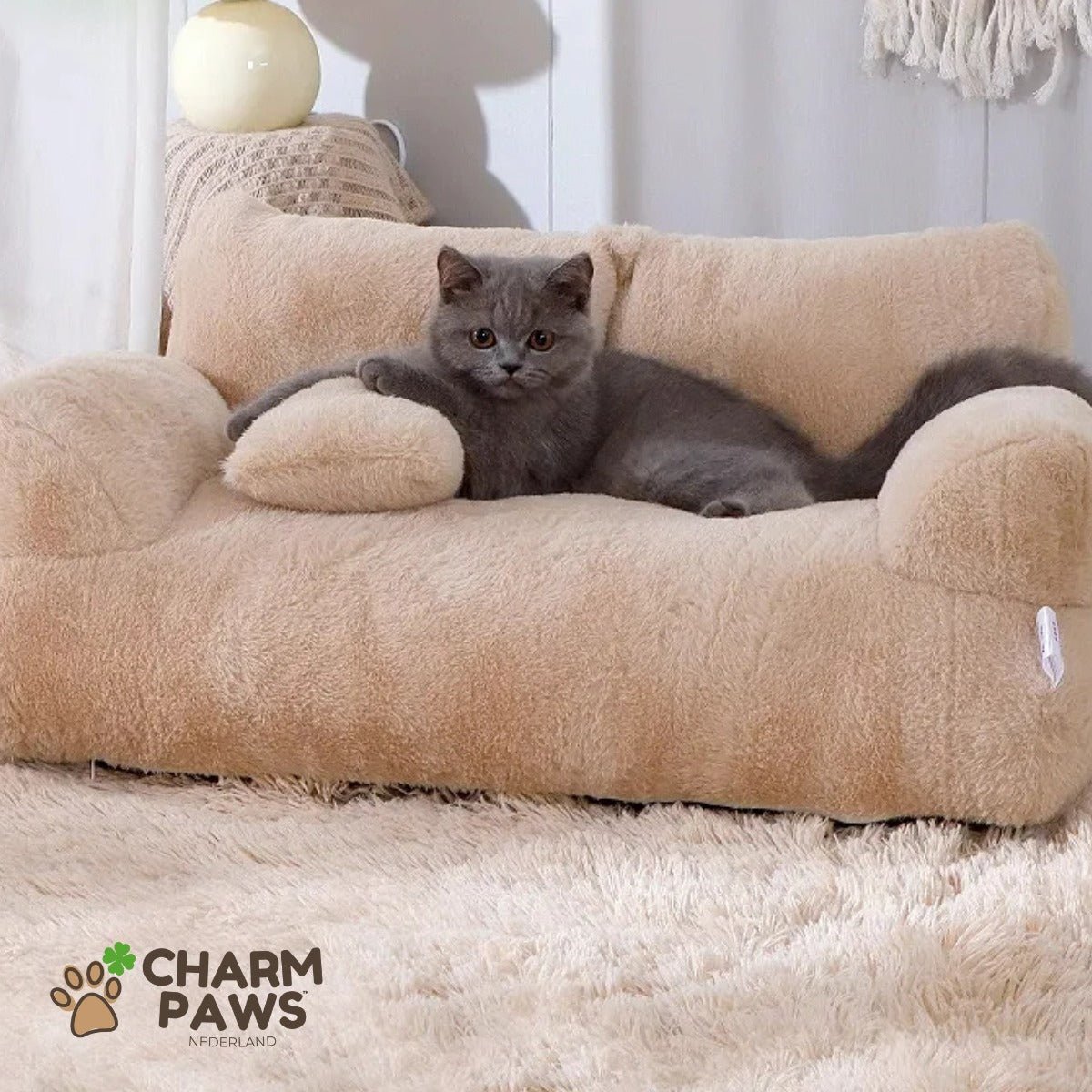 Sevelo® Luxe Kalmerende Sofa - Voor Katten & Kleine Honden